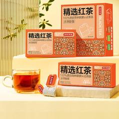 京东京造红茶奶茶原料茶叶自制茶饮料精选经典礼盒冲饮袋泡茶包2g25包